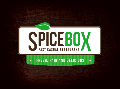 Logotyp a Corporate Identity Design restaurace Spice box